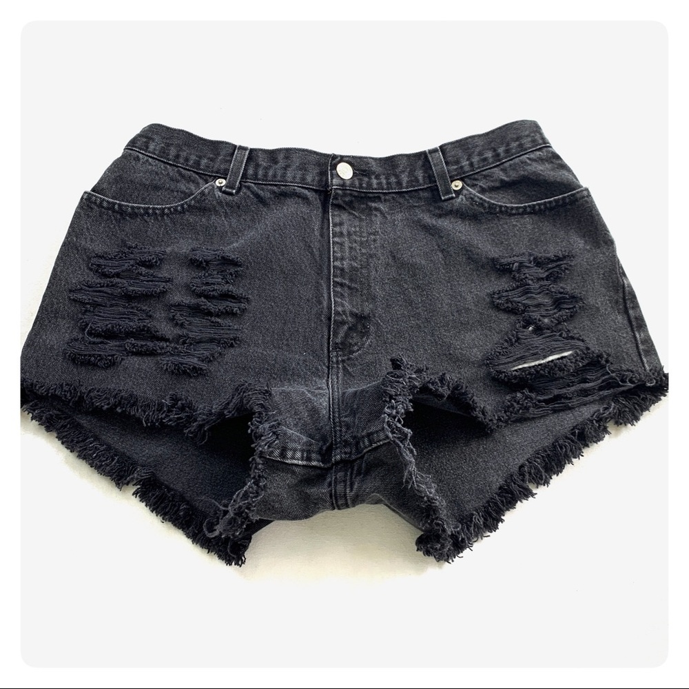 Faded Glory Cutoffs XL Waist 34-35 Size 16  253RE